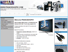 Tablet Screenshot of franceshop91.com